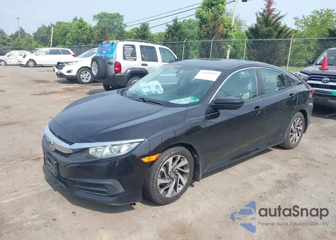 2016 Honda Civic Ex from USA, damaged, VIN 2HGFC2F72GH563642
